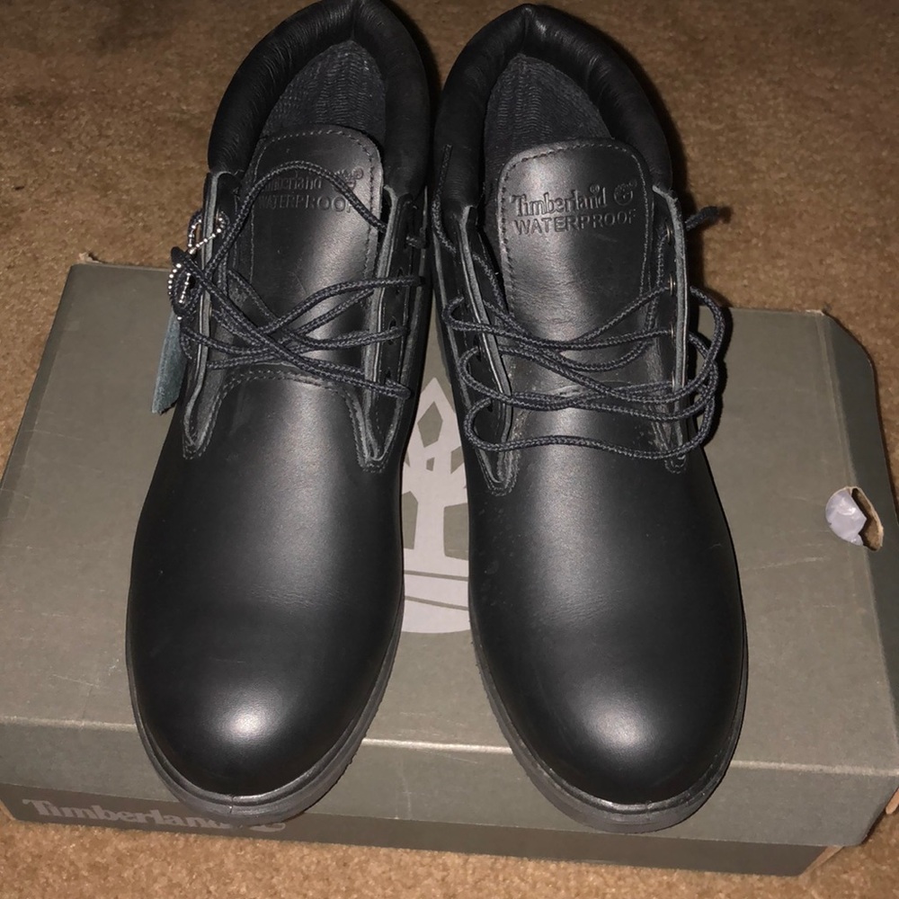 Men’s black Timerland boots